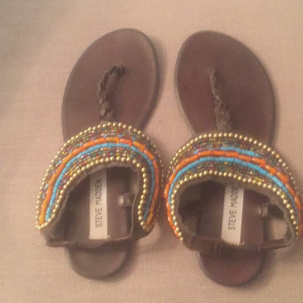 Steve Madden sandals.